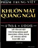 Ebook Khuôn mặt Quảng Ngãi (1764 - 1916): Phần 2