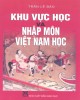Ebook Khu vực học và nhập môn Việt Nam học: Phần 2