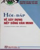 Ebook Hỏi - đáp về xây dựng nếp sống văn minh: Phần 1