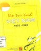 Ebook Thơ trữ tình Việt Nam (1975-1990): Phần 1