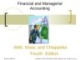 Lecture Financial and managerial accounting (4/e): Chapter 18 - Wild, Shaw, Chiappetta