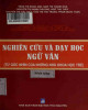 Ebook Nghiên cứu và dạy học Ngữ văn (Từ góc nhìn của những nhà khoa học trẻ): Phần 1