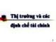 Bài giảng Thị trường và các định chế tài chính: Chương 6 - Trường ĐH Kinh tế Đà Nẵng