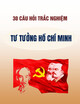 30 câu hỏi trắc nghiệm Tư tưởng Hồ Chí Minh (Đề 1)